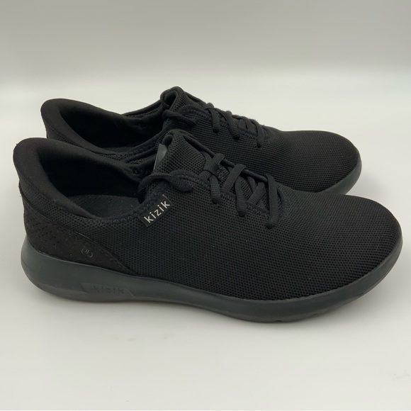 Kizik unisex Madrid Eco Knit Blackout Sneakers. Men’s Size 8/Women’s Size 9.5. - Picture 2 of 8